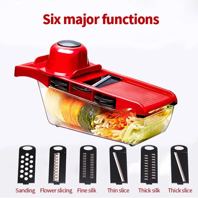 10 in 1 Mandoline Vegetable Slicer Cutter with Box Pak Stellar Store