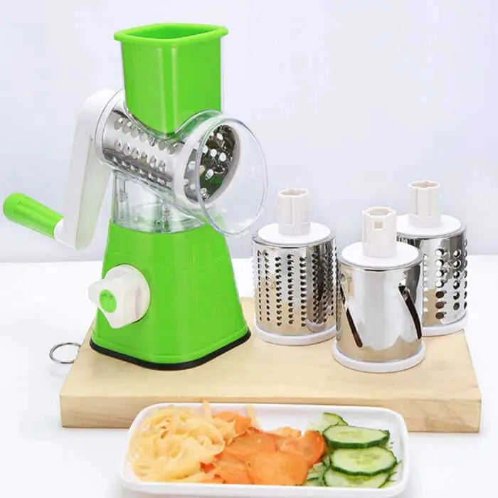 Manual Vegetable Cutter Slicer Multifunctional Round Slicer Gadget Multifunction Kitchen Gadget Food Processor Blender Cutter Pak Stellar Store