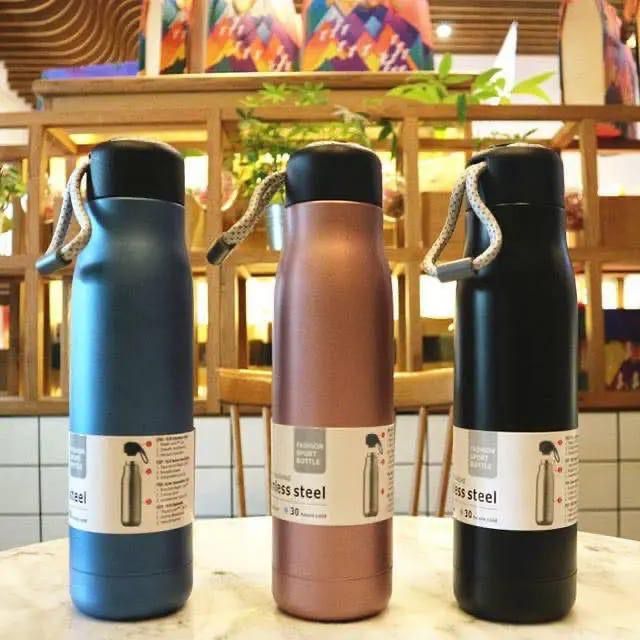 High-quality Stainless Steel_____Vaccum Water Bottle__550ml