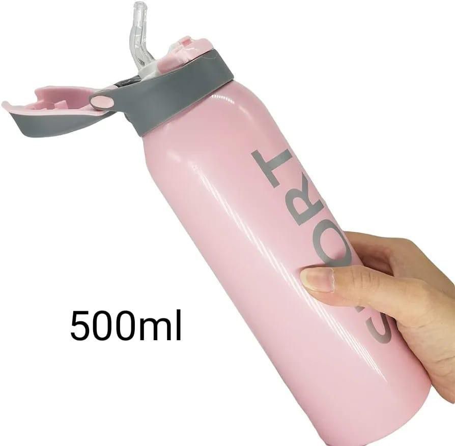 Thermos _Water Bottle-with Straw___500ml