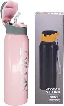 Thermos _Water Bottle-with Straw___500ml