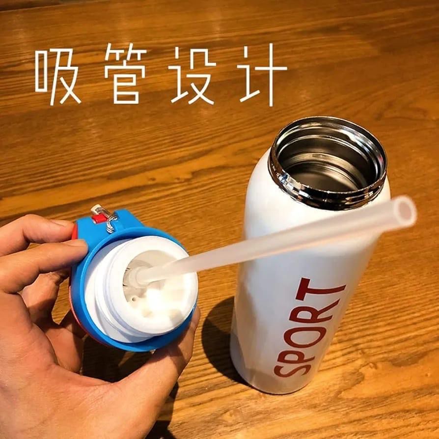 Thermos _Water Bottle-with Straw___500ml