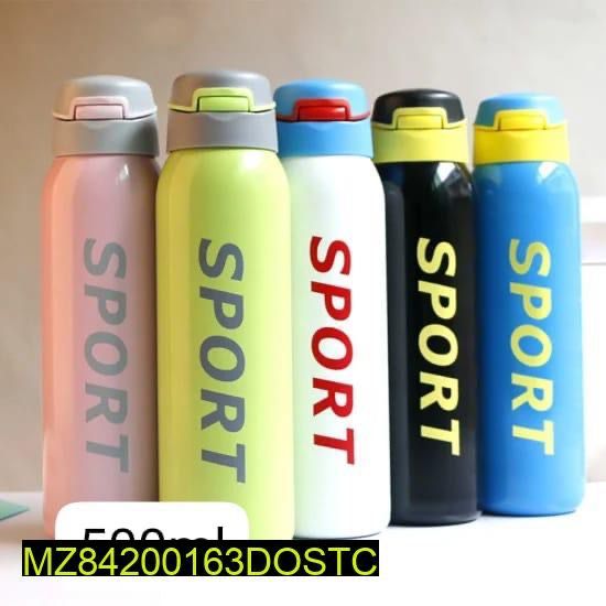 Thermos _Water Bottle-with Straw___500ml